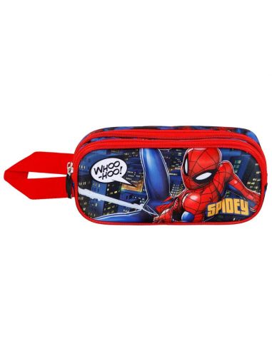 Portatodo 3D Mighty Spiderman Marvel doble de KARACTERMANIA - 1