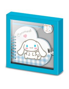 Set diario + boligrafo Cinnamonroll Hello Kitty de KARACTERMANIA - 1