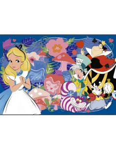 Puzzle Alicia en el Pais de las Maravillas Disney 104pzs de CLEMENTONI - 1 2