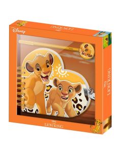 Set diario + boligrafo El Rey Leon Disney de KARACTERMANIA - 1