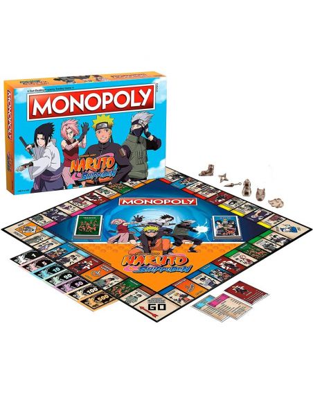 Juego monopoly Naruto Shippuden de ELEVEN FORCE - 1