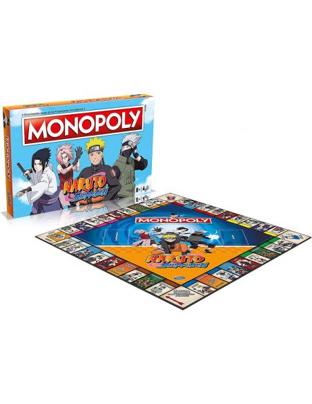 Juego monopoly Naruto Shippuden de ELEVEN FORCE - 2