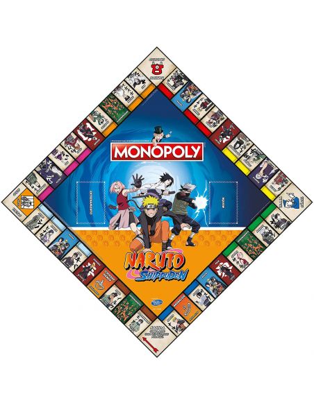 Juego monopoly Naruto Shippuden de ELEVEN FORCE - 4