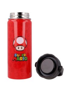 Botella termo acero inoxidable Super Mario Bros Nintendo 530ml de STOR - 1