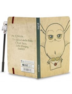 Set diario + boligrafo Hedwig Harry Potter de KARACTERMANIA - 1 2