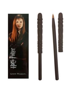 Varita boligrafo y marcapaginas Ginny Weasley Harry Potter de NOBLE COLLECTION - 1