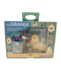 LA GRANJA - LIBRO Y CUBOS DE JUEGO MULTISENSORIAL