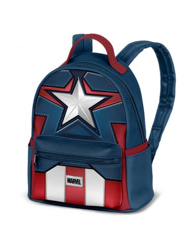 Mochila Coura Capitan America Marvel 29cm de KARACTERMANIA - 1