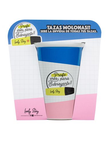 Taza - Profe Eres para Subrayarte 330ml de LOVELY STORY - 2
