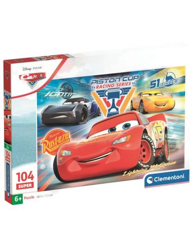 Puzzle super Cars Disney Pixar 104pzs de...