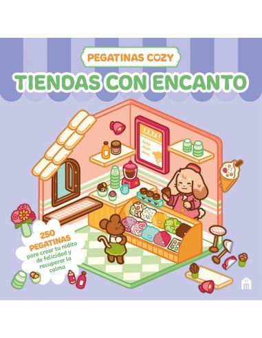TIENDAS CON ENCANTO. PEGATINAS COZY