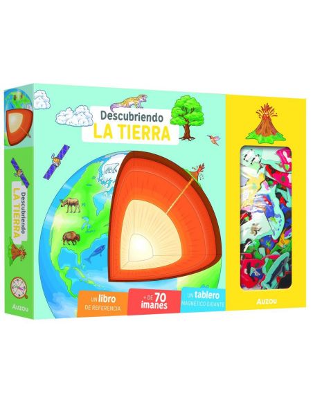 DESCUBRIENDO LA TIERRA. TABLERO MAGNÉTICO