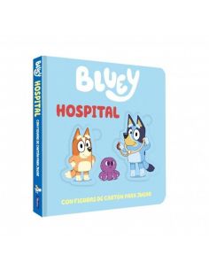 BLUEY - LIBRO JUGUETE - HOSPITAL - LIBRO DE CARTON